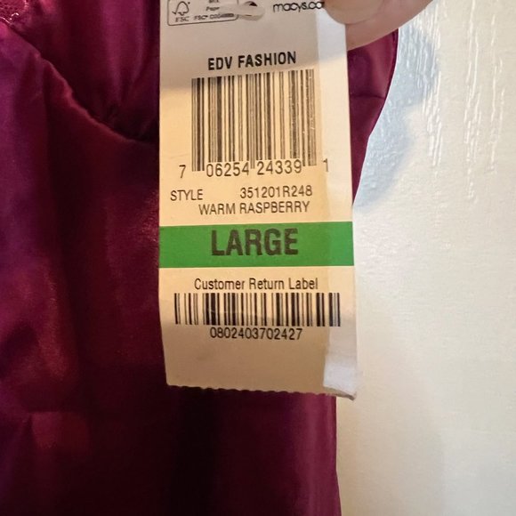 Morgan Taylor Intimates-2 PC. Nightgown LG & Robe XL-Lace/Diamond/Sparkle-NWT - Picture 13 of 16